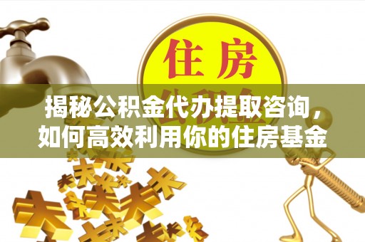 东安揭秘公积金代办提取咨询，如何高效利用你的住房基金