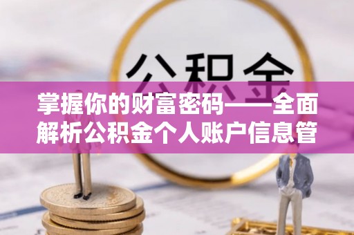 东安掌握你的财富密码——全面解析公积金个人账户信息管理与优化