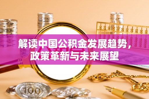 东安解读中国公积金发展趋势，政策革新与未来展望